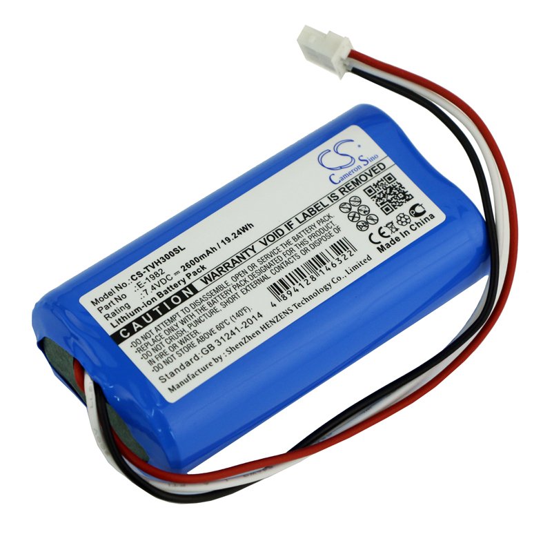 Televes E-1982 7.4V 2600mAh Li-ion seadme aku