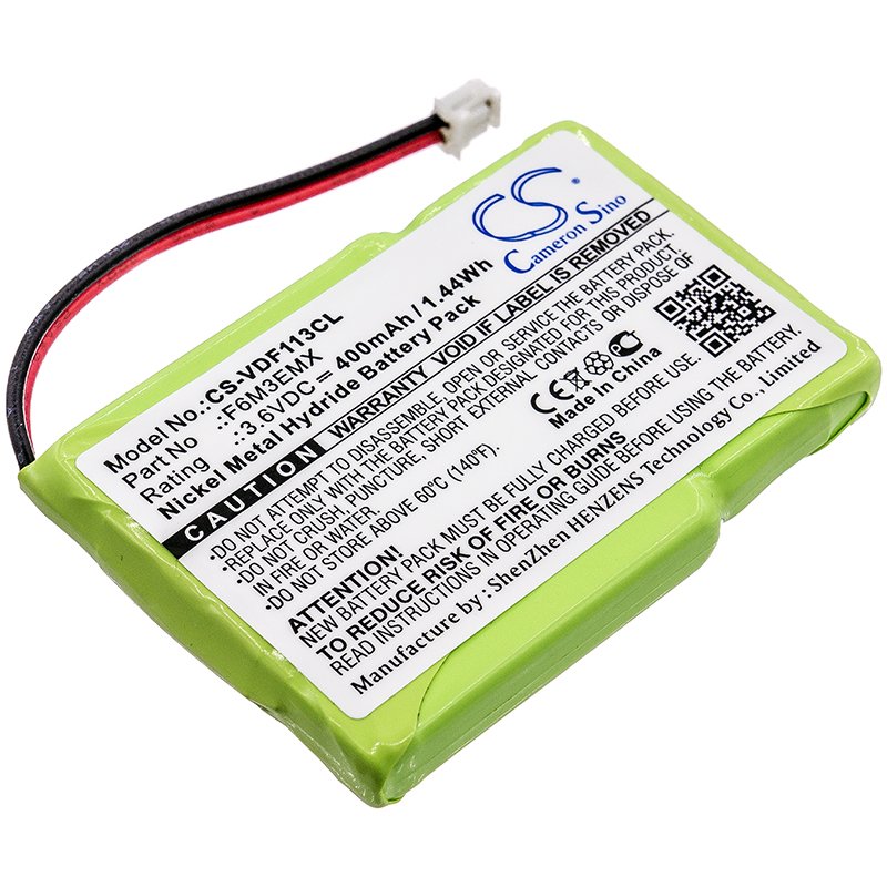 Vodafone F6M3EMX cordless phone battery 400mAh