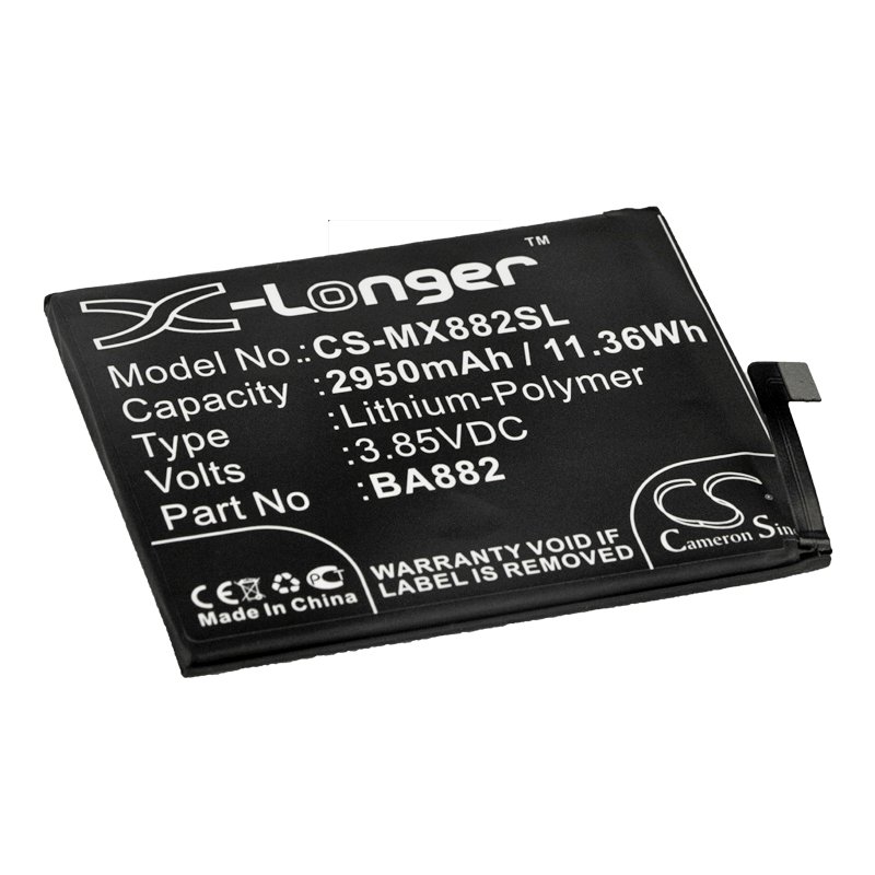 Meizu BA882 3.85V 2950mAh Li-Polymer aккумулятор телефона