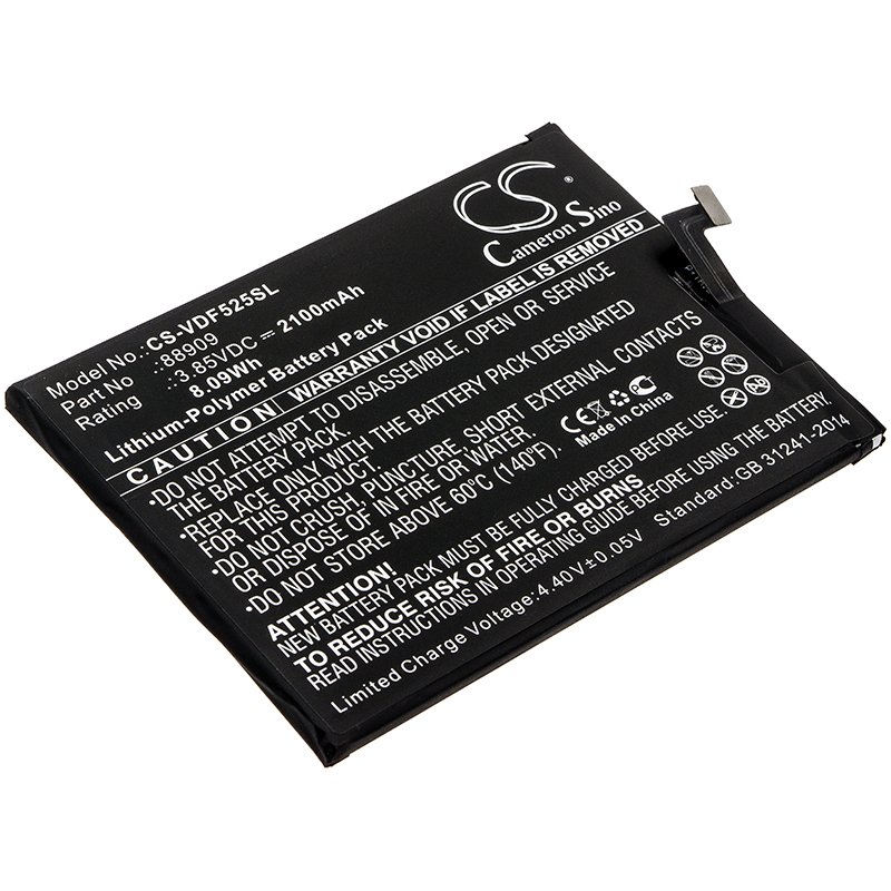 Vodafone 88909 3.85V 2100mAh Li-Polymer mobiiltelefoni aku