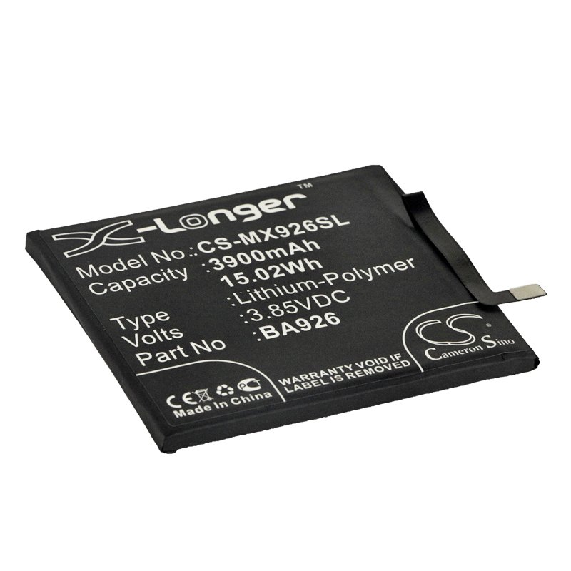 Meizu BA926 3.85V 3900mAh Li-Polymer aккумулятор телефона