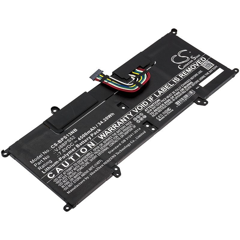 CS Sony VJ8BPS52 7.6V 4500mAh Li-Polymer laptop battery