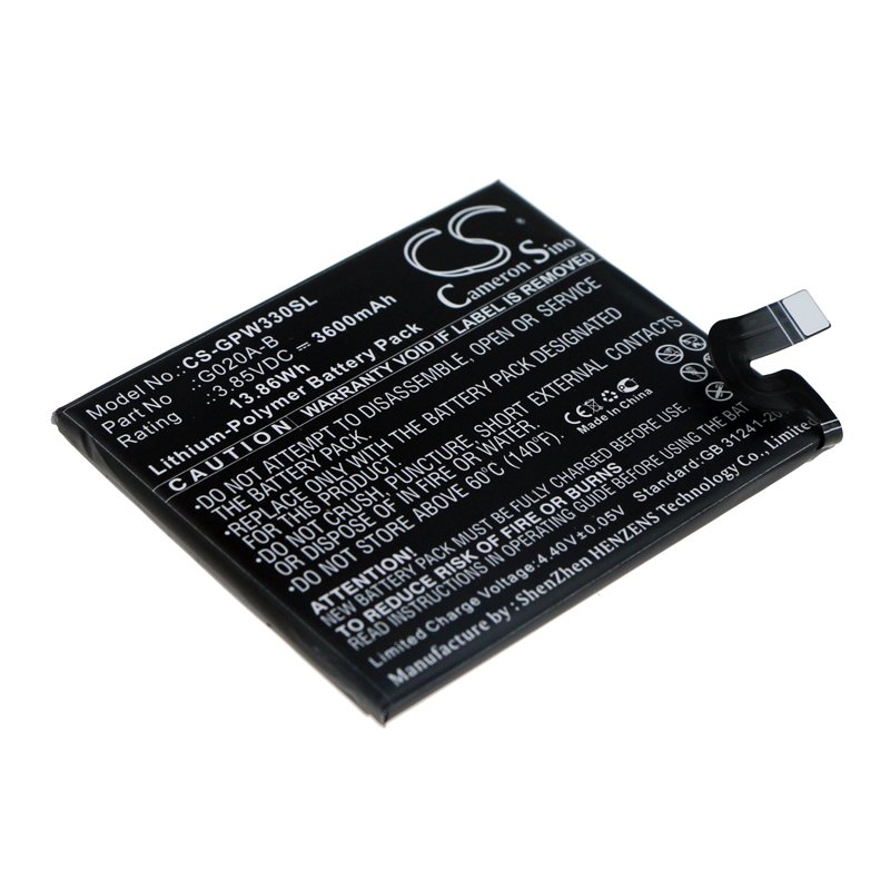 Google G020A-B 3.85V 3600mAh Li-poly mobile phone battery