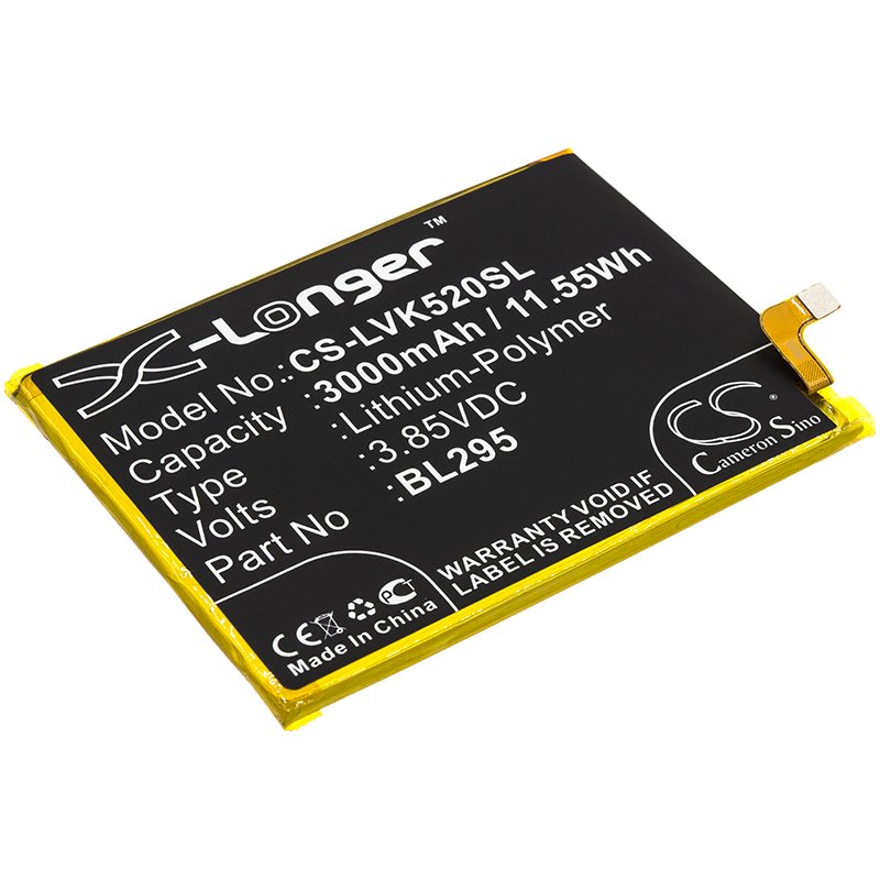 Lenovo BL295 3.85V 3000mAh Li-poly aккумулятор телефона