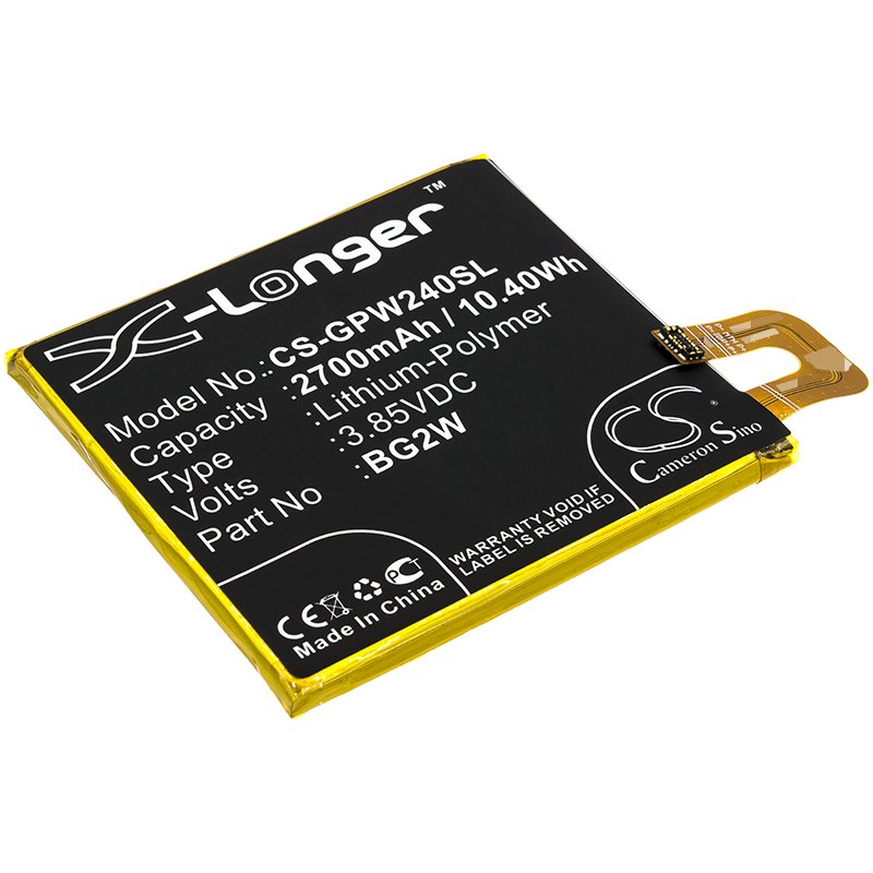 Google G020A-B 3.85V 2700mAh Li-poly mobile phone battery