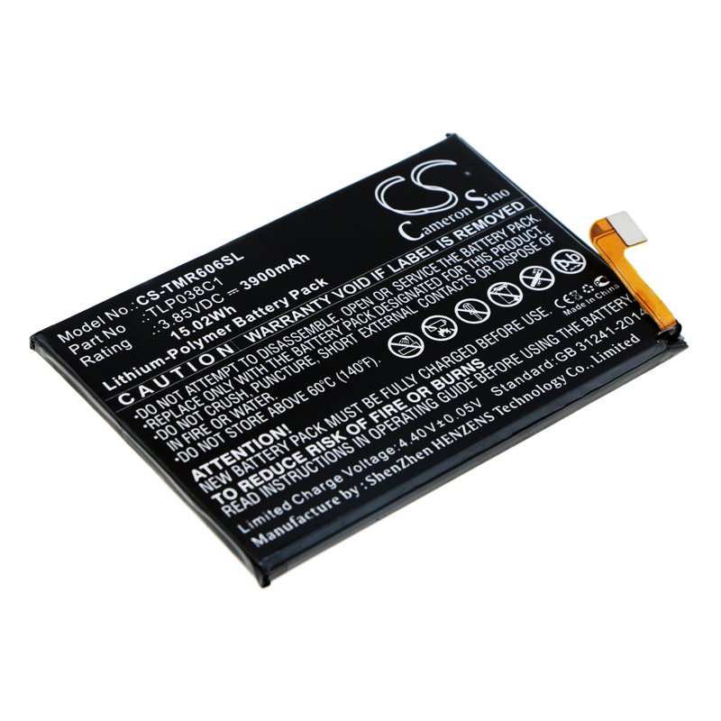 T-Mobile 6062Z mobile phone battery Li-Poly 3900mAh