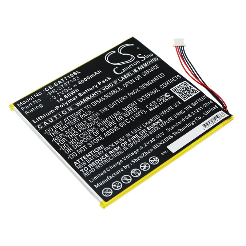 Insignia Flex NS, P08A7100 4000mAh Li-PL tablet aккумулятор