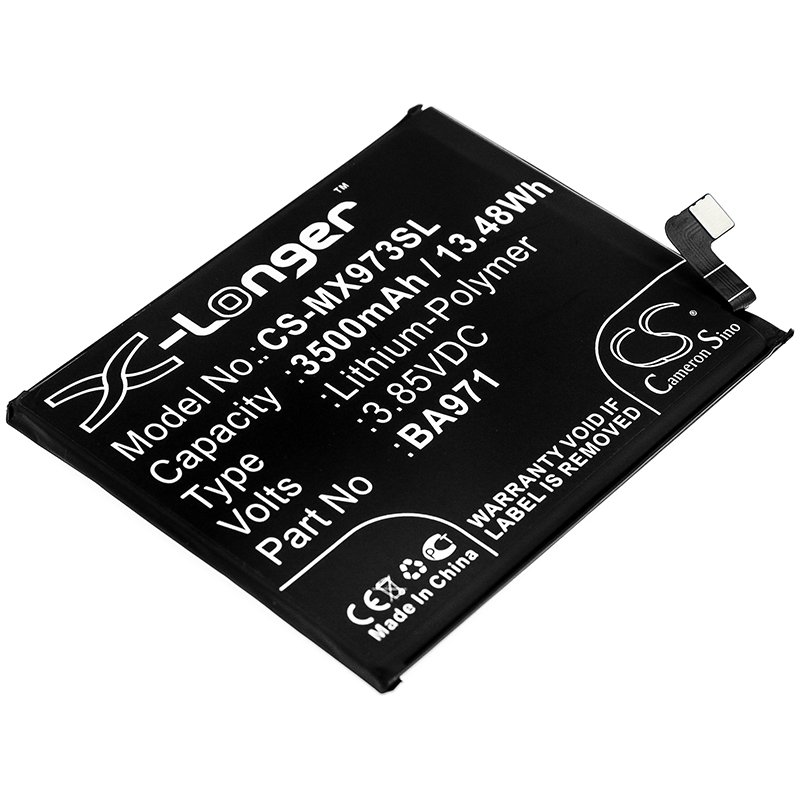Meizu 16S, M1973 3.85V 3500mAh Li-Polymer aккумулятор телефона