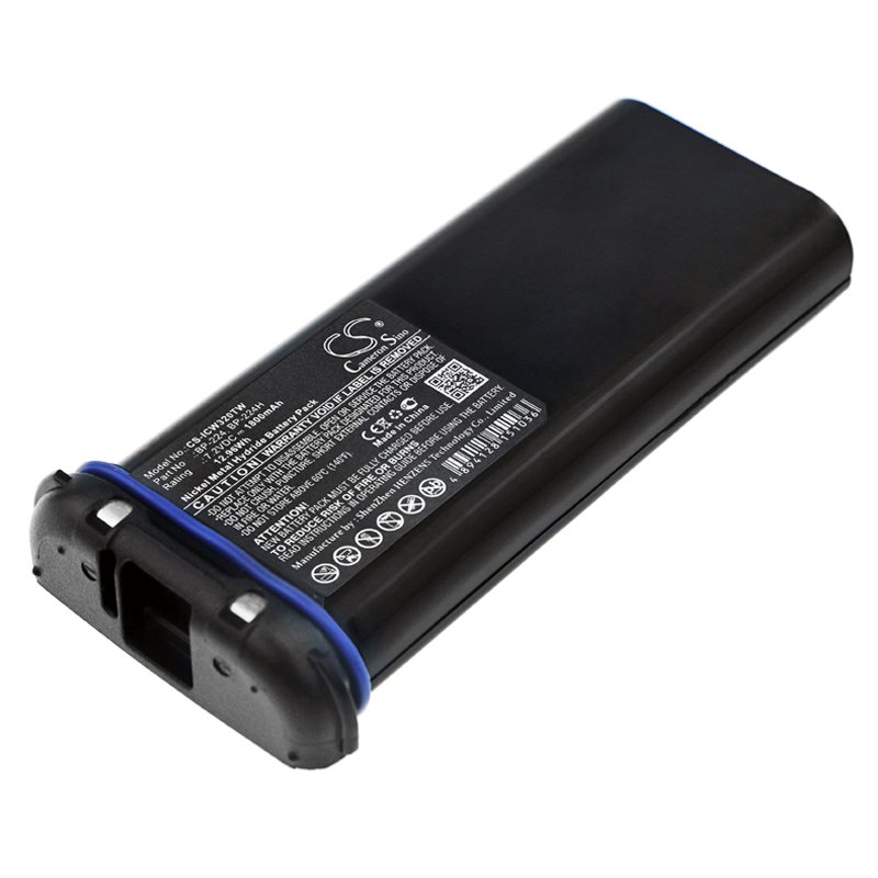 ICOM BP-224, BP-224H Ni-MH aккумулятор радиопередатчика 1800mAh
