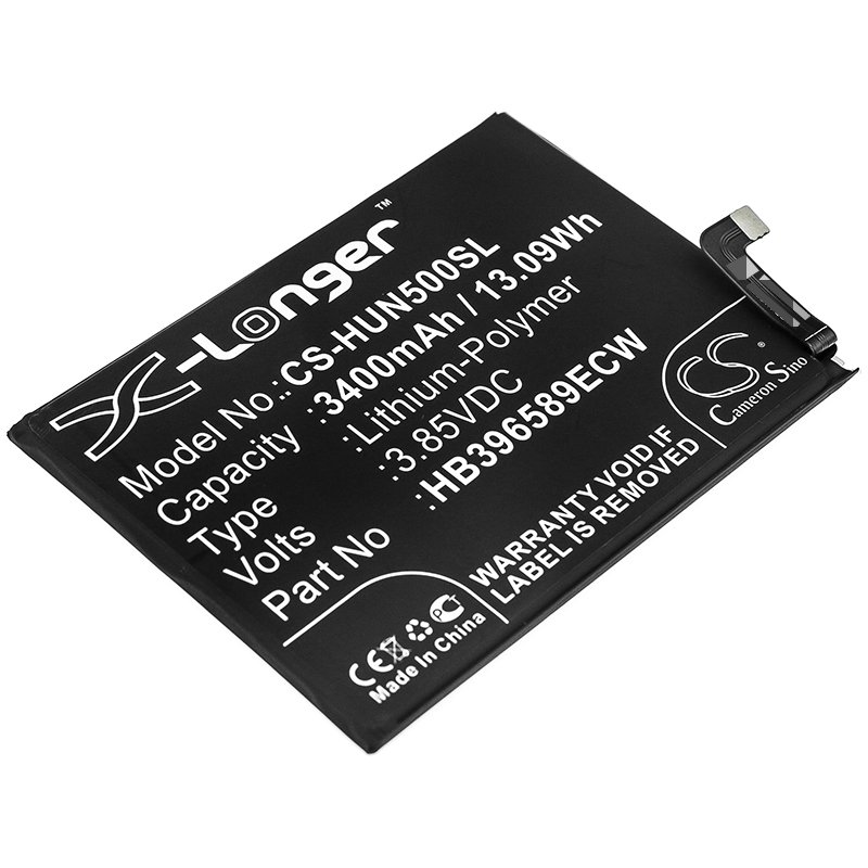 Huawei Nova 5, HB396589ECW 3400mAh Li-Poly аккумулятор телефона