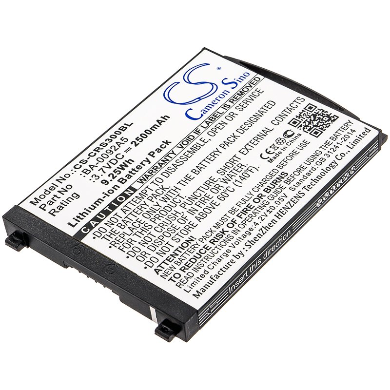 Cipherlab RS30 Li-ion 2500mAh barcode scanner battery