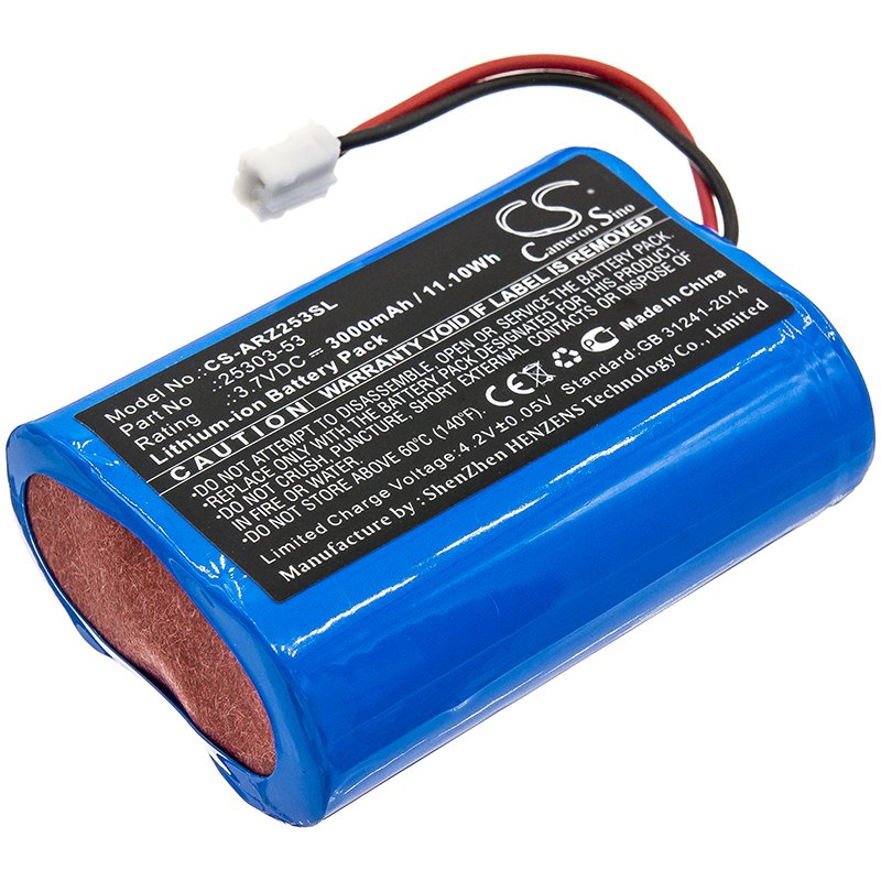 Argos 25303-53 3.7V 3000mAh Li-ion аккумулятор устройства