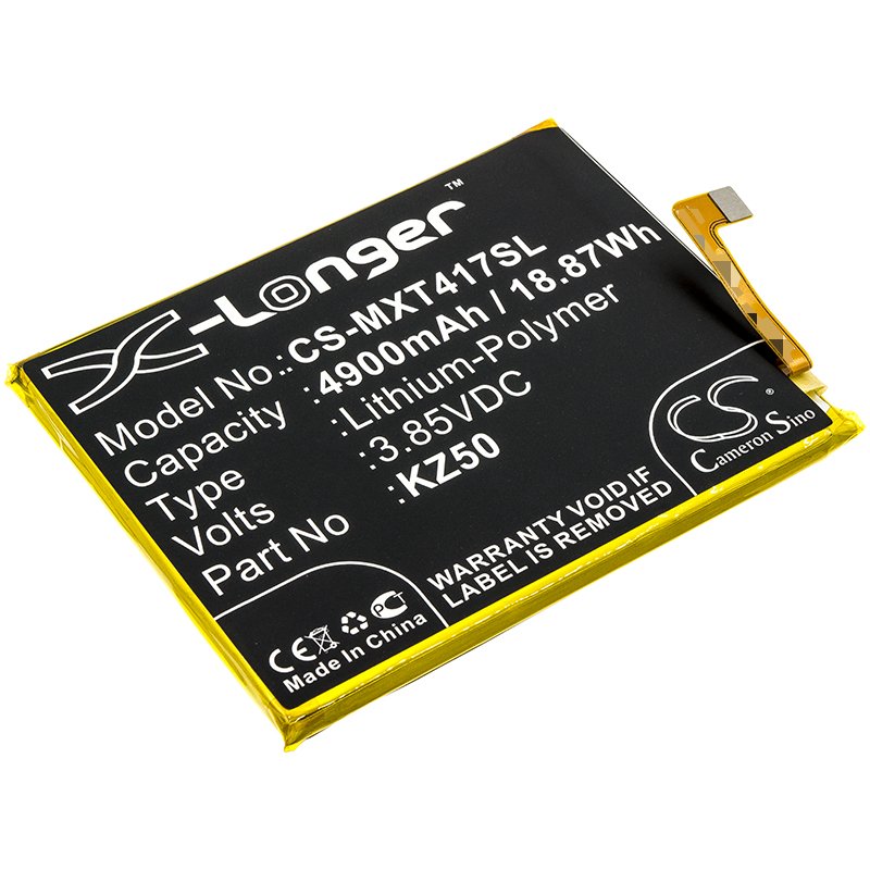 Motorola Moto G Power, KZ50 3.85V 4900mAh Li-poly mobile phone battery