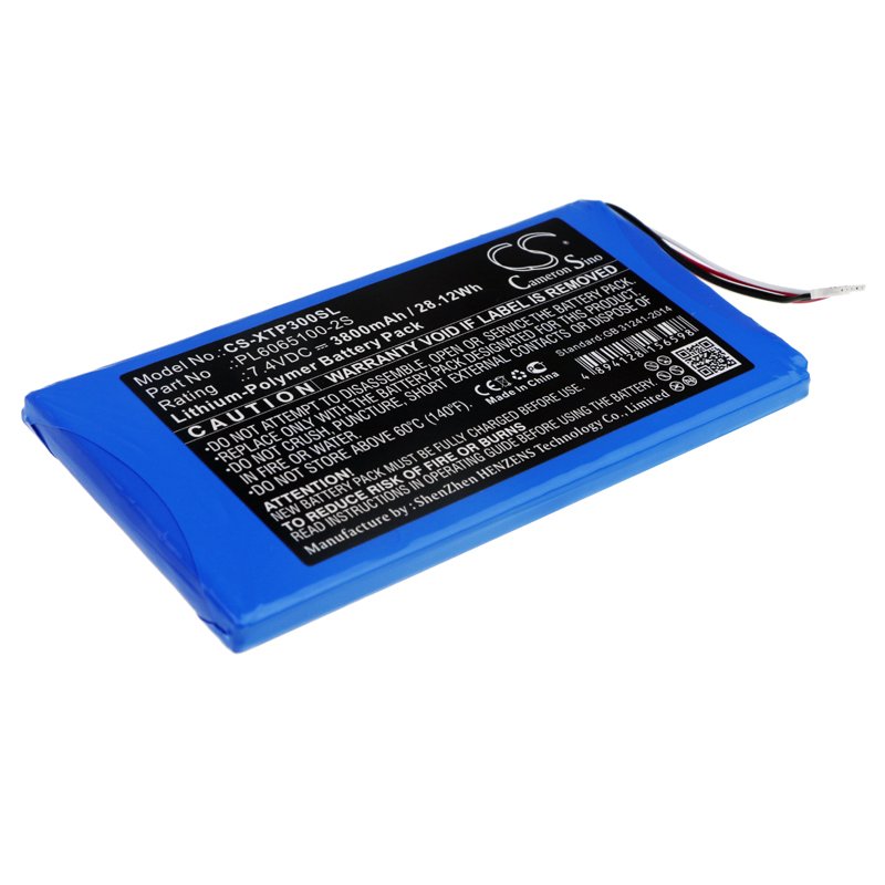 Xtool EZ300 Pro, EZ400 Pro 7.4V 3800mAh Li-Polymer ierīces akumulators