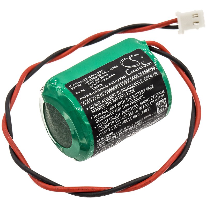 Honeywell 8EP420, HWAG6S 230mAh Ni-MH drošības sistēmas akumulators
