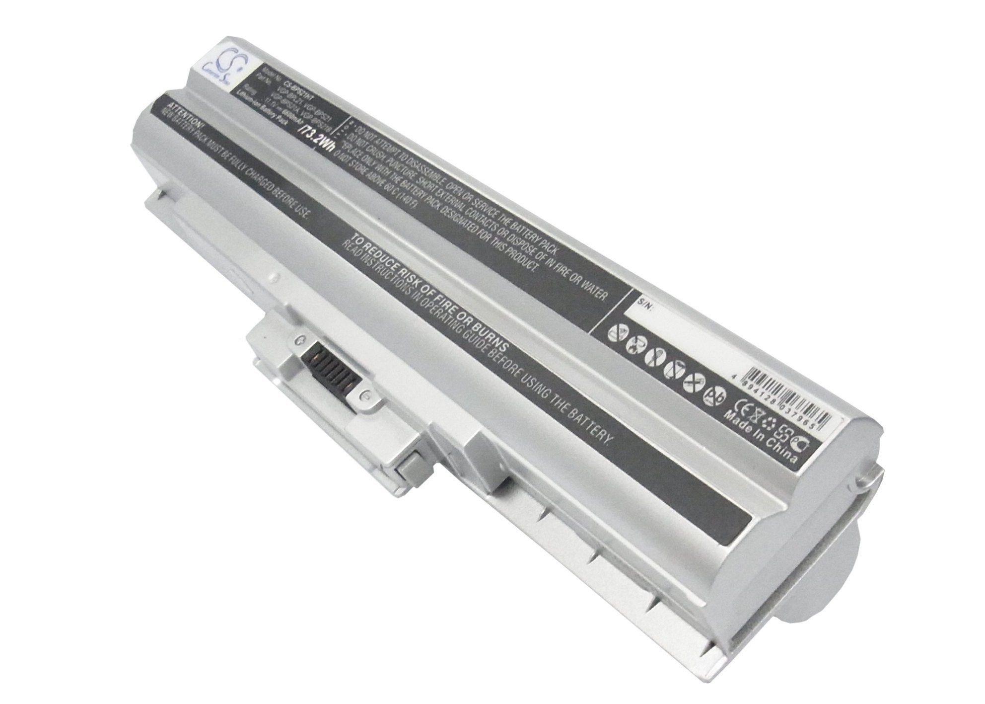 CS laptop battery Sony VGP-BPL21, VGP-BPS21, VGP-BPS21A, VGP-BPS21B 6600mAh