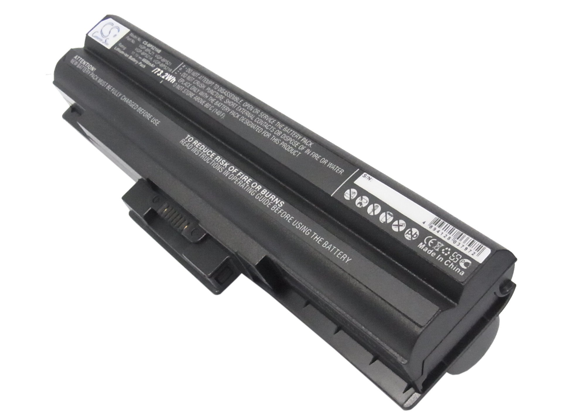 CS sülearvuti aku Sony VGP-BPL21, VGP-BPS21, VGP-BPS21A, VGP-BPS21B 6600mAh