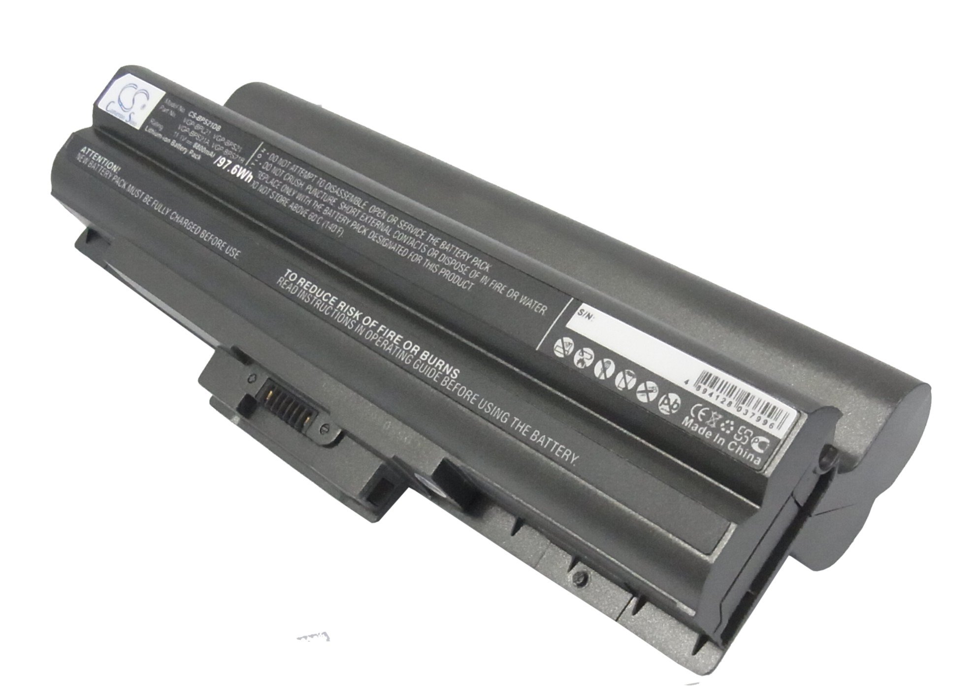 CS laptop battery Sony VGP-BPL21, VGP-BPS21 8800mAh