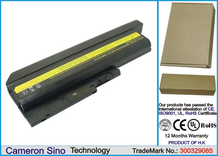 CS laptop battery IBM 42T4560, 42T4561, 42T4566 6600mAh
