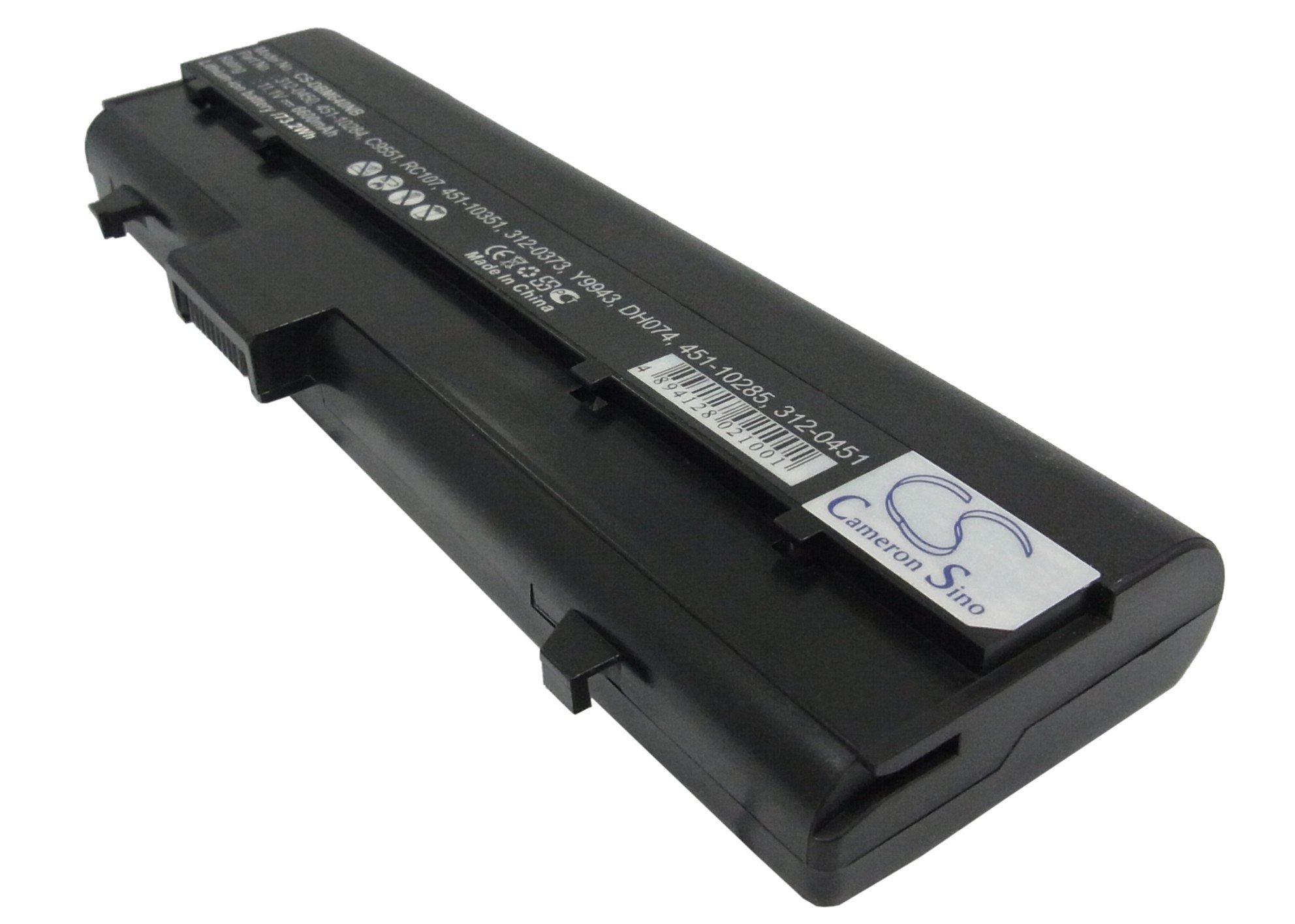 CS kannettavan akku Dell TC023, Y9943, UG679, 312-0450, DH074 6600mAh