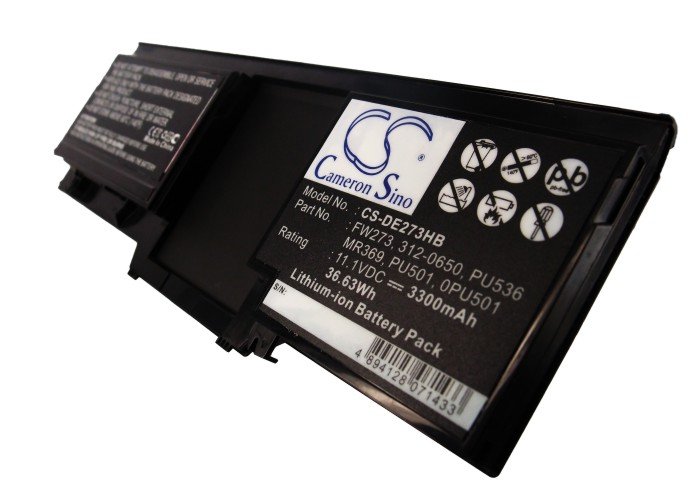 CS kannettavan akku Dell PU501, 0PU501, 0J930H 3600mAh