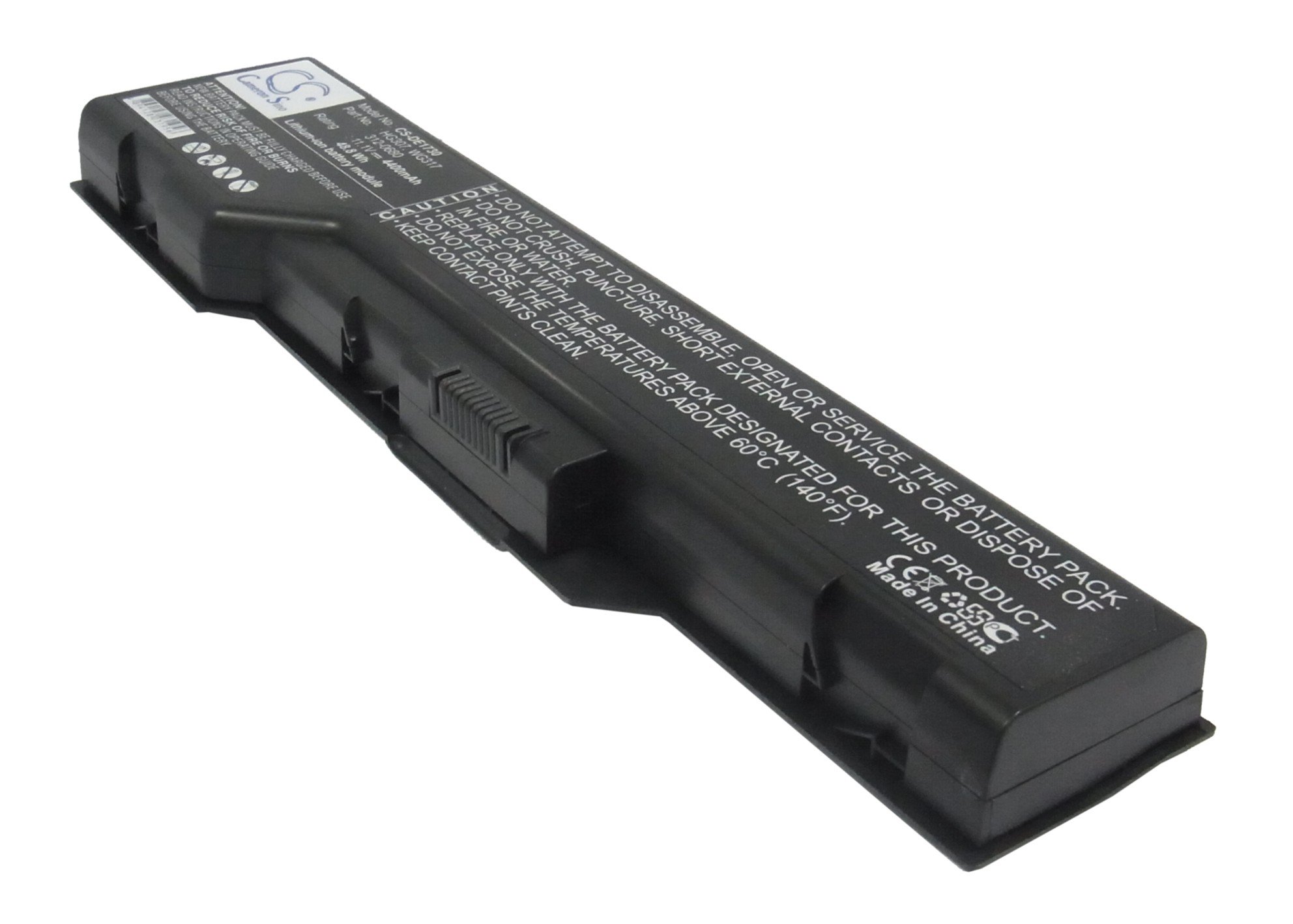 CS aккумулятор для лаптопa Dell HG307, 312-0680, WG317 4400mAh