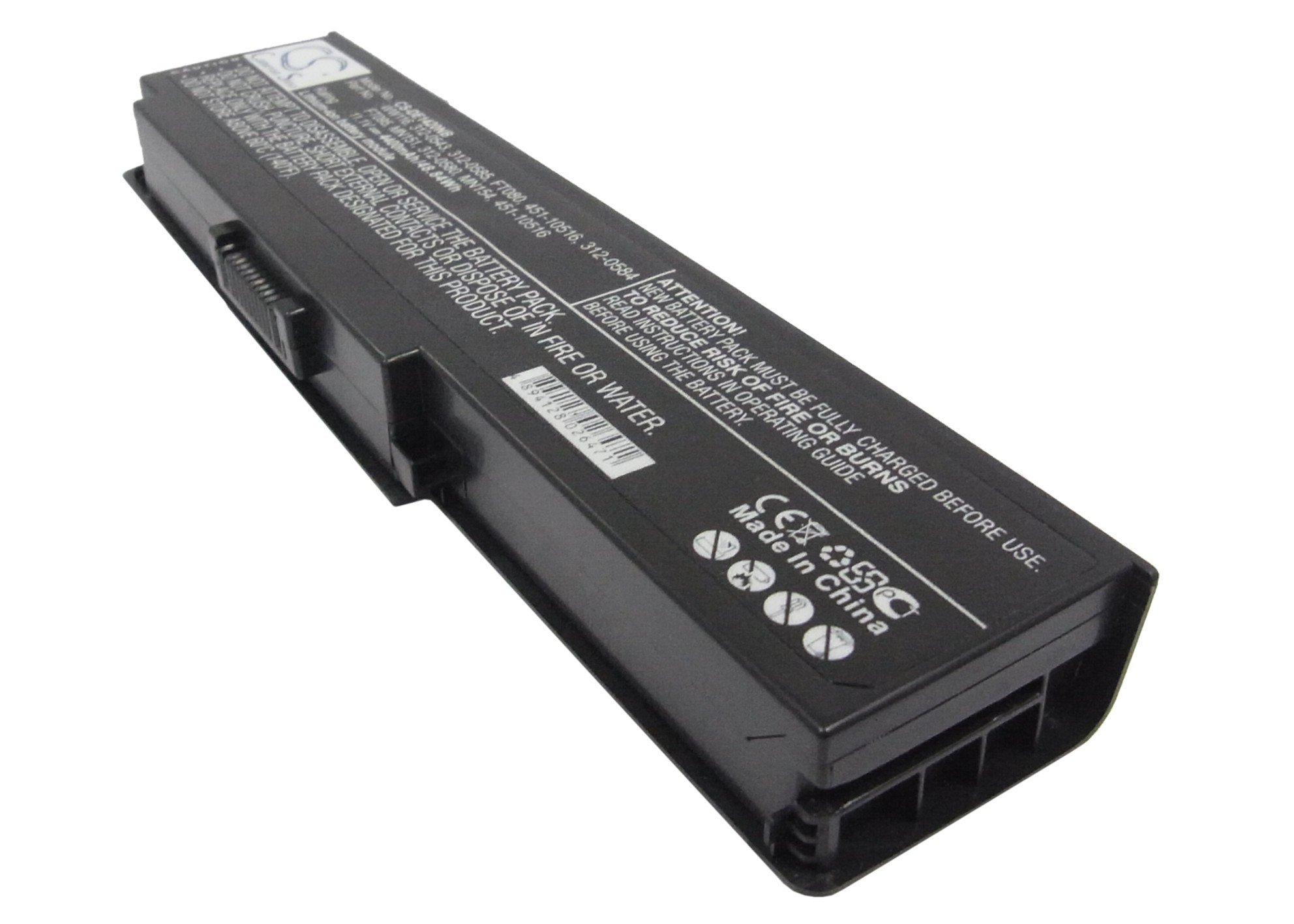 CS kannettavan akku Dell WW116, FT080, FT095, MN151, MN154 4400mAh