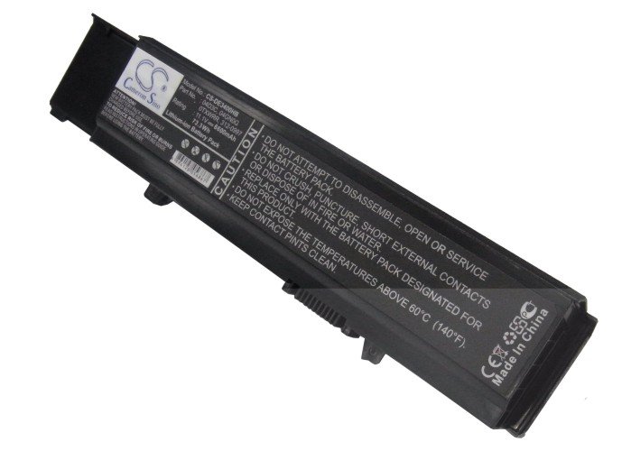 CS laptop battery Dell 04D3C, TY3P4, 4JK6R 6600mAh