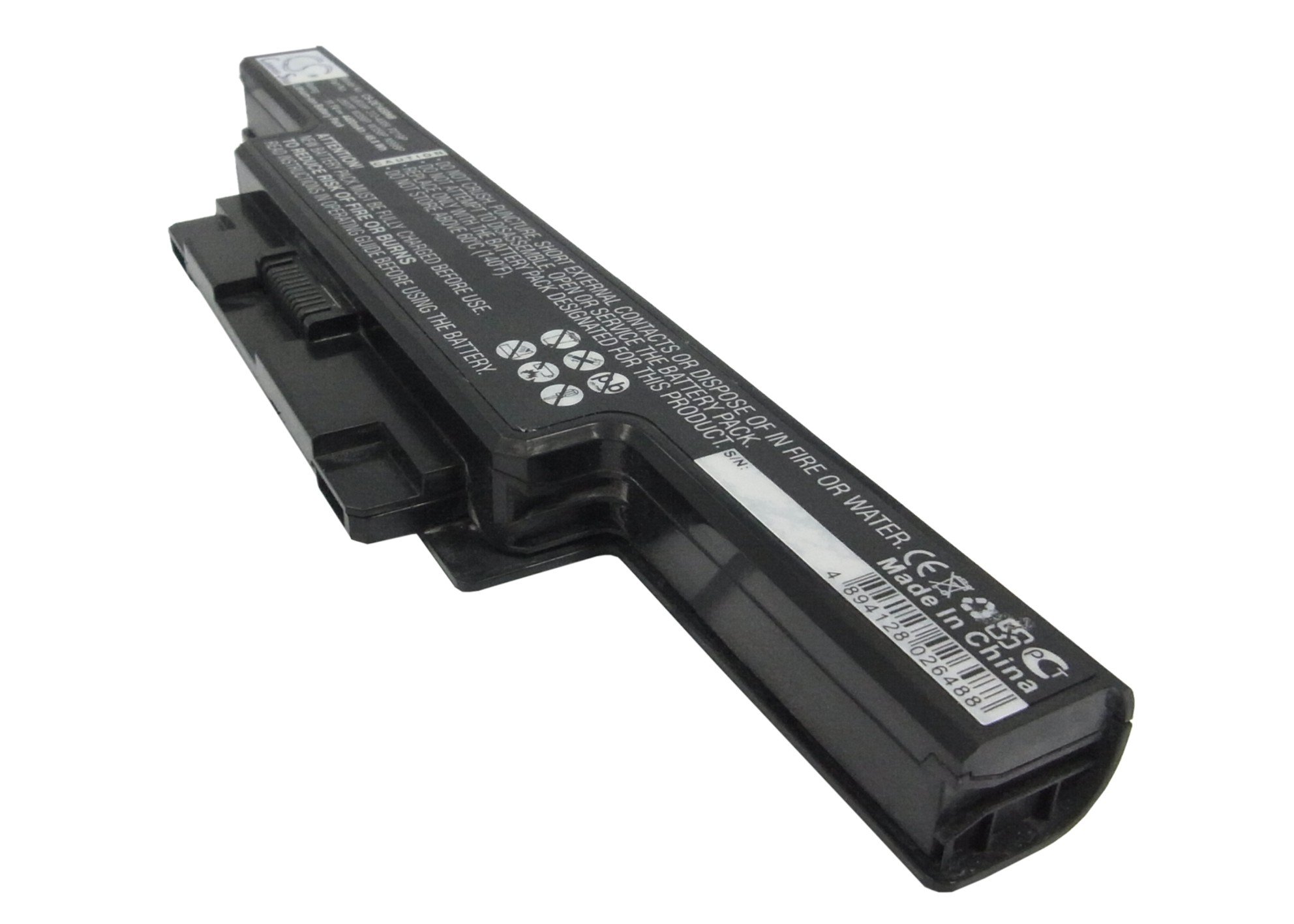 CS kannettavan akku Dell 0U600P, P219P, U597P, W356P, W358P, N998P 4400mAh