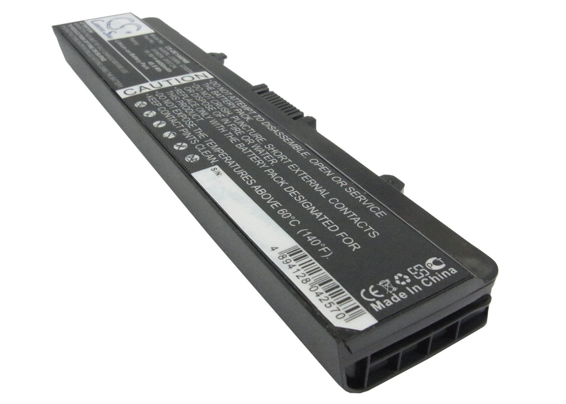 CS sülearvuti aku Dell K450N, J399N, G555N, 0F965N, 0F972N, J414N 4400mAh