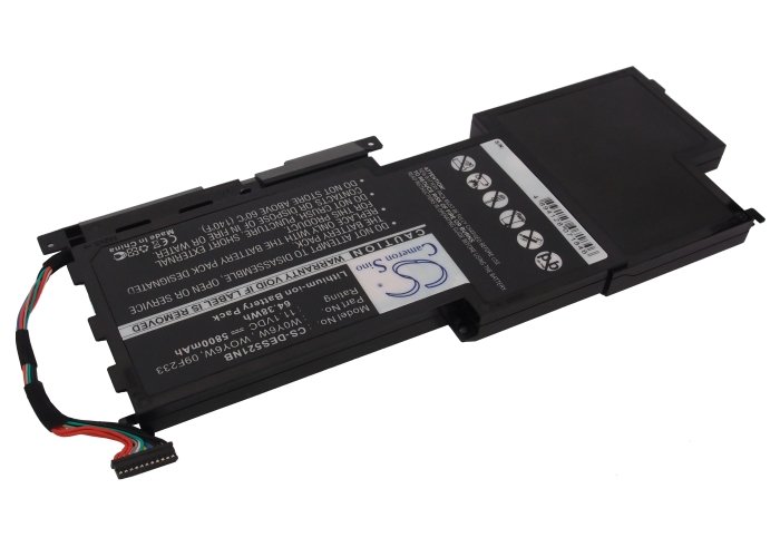 CS kannettavan akku Dell W0Y6W , WOY6W, 09F233 5800mAh