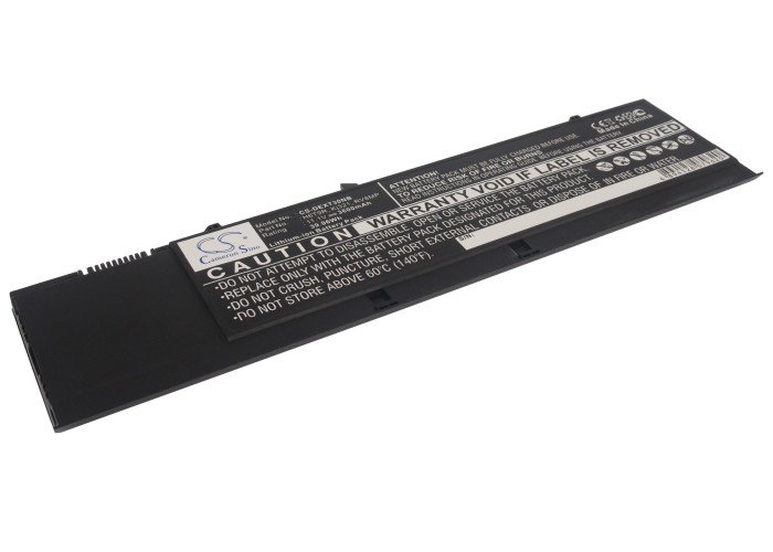CS kannettavan akku Dell 1H52F, 1NP0F, 37HGH, 9G8JN, H6T9R, KJ321, RV8MP, X57F1 3600mAh
