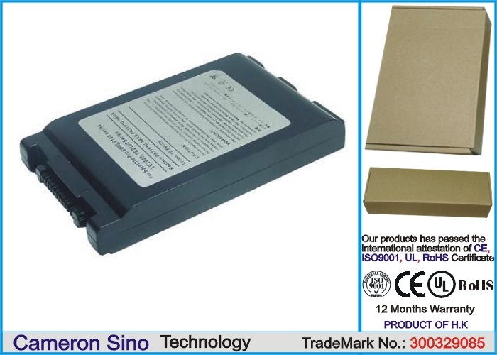 CS kannettavan akku Toshiba PA3128U-1BRS, PA3191-2BAS 4400mAh