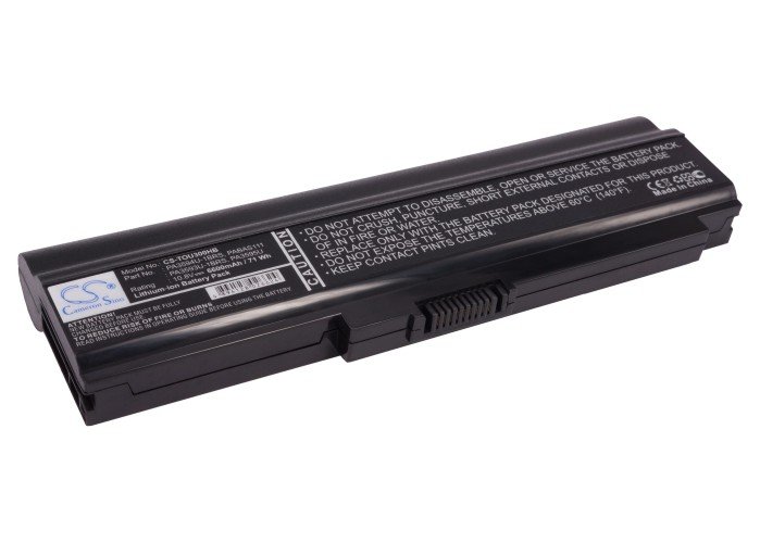 CS laptop battery Toshiba PA3593U-1BAS, PA3594U-1BRS 6600mAh