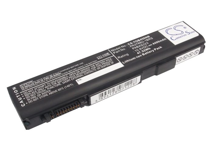 CS laptop battery Toshiba PA3788U-1BRS, PABAS221 4400mAh