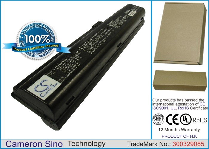 CS kannettavan akku HP HSTNN-IB34, HSTNN-LB33, HSTNN-Q21C, HSTNN-IB40 6600mAh