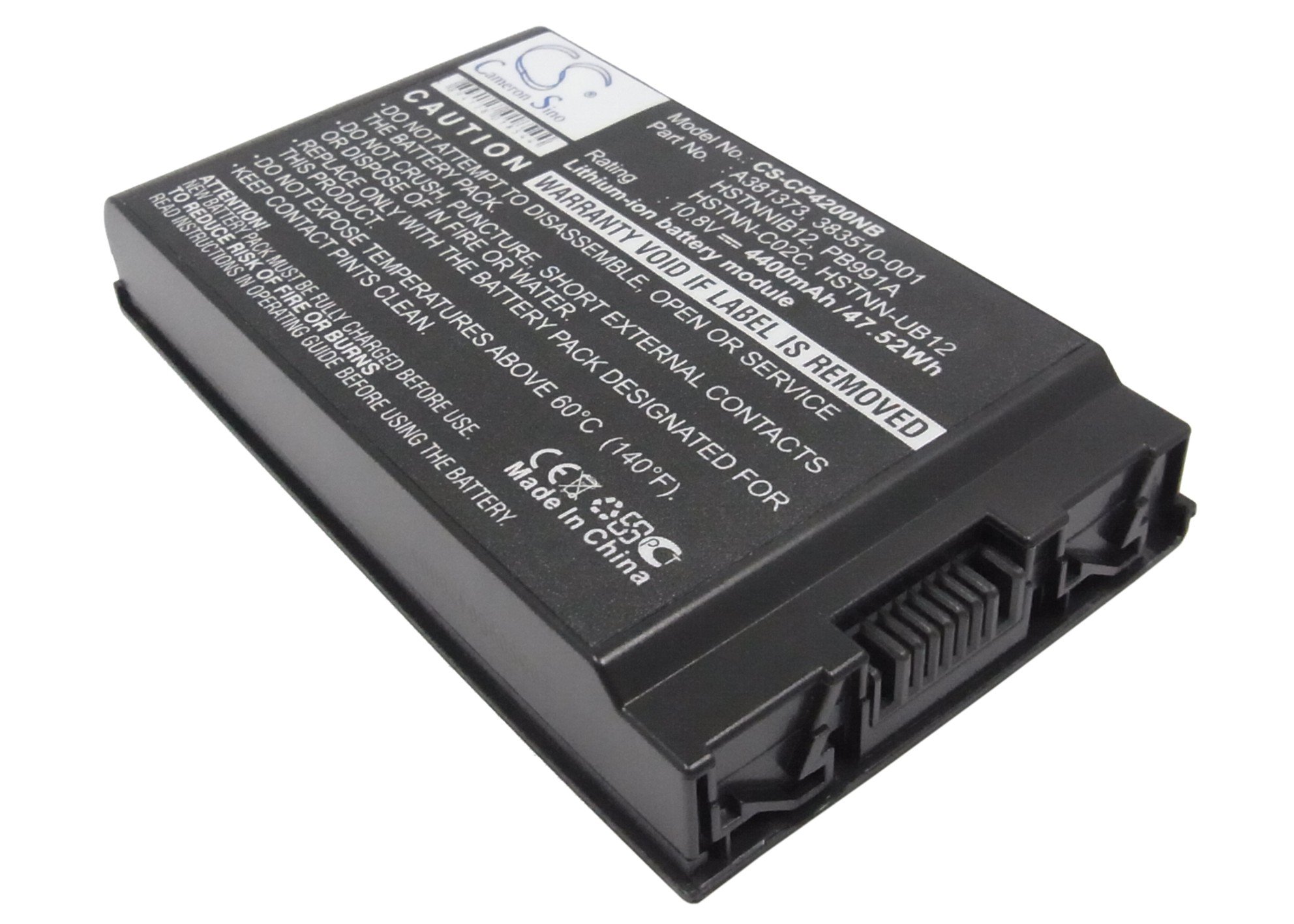CS kannettavan akku HP 381373-001, HSTNNIB12, PB991A 4400mAh
