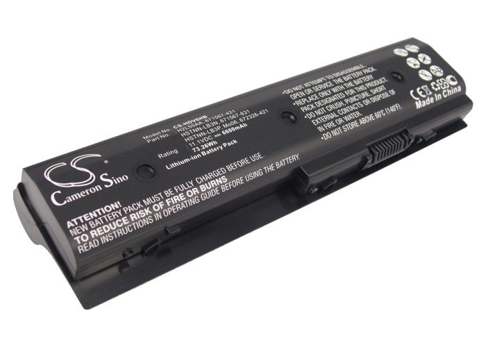 CS laptop battery HP HSTNN-YB3N, HSTNN-OB3N 6600mAh