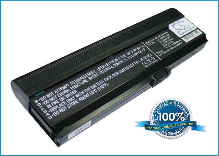 CS sülearvuti aku Acer LC.BTP01.006, BATEFL50L 6600mAh
