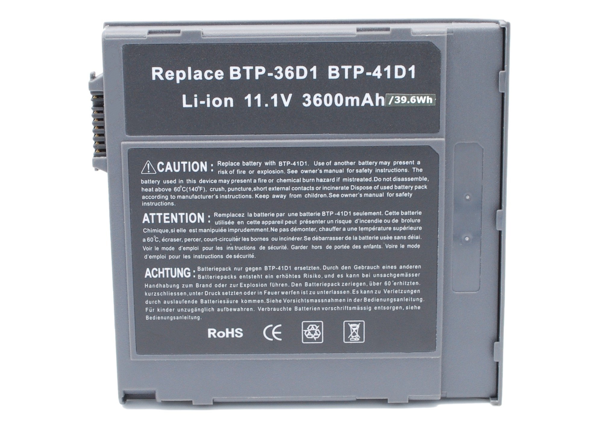 CS kannettavan akku Acer BTP-41D1, 60.45H03.011, BTP41D1 3600mAh