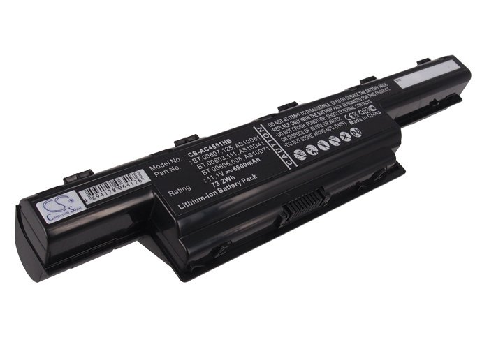 CS aккумулятор для лаптопa Acer 31CR19/652 6600mAh