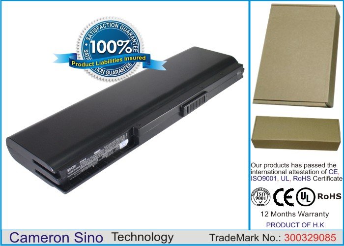 CS sülearvuti aku Asus A32-U1, A31-U1 6600mAh
