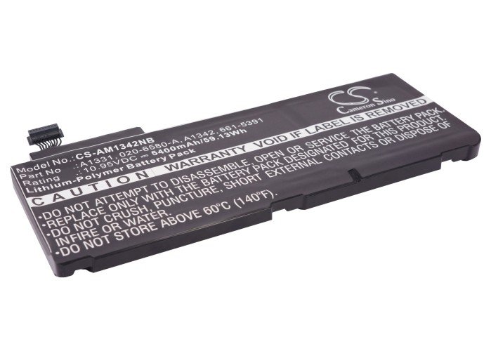CS laptop battery Apple A1331, A1342 5400mAh