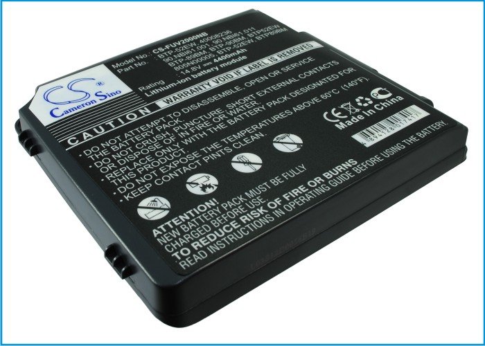 CS laptop battery Fujitsu BTP-52EW, BTP-89BM, BTP-90BM, BTP52EW, BTP89BM 4400mAh