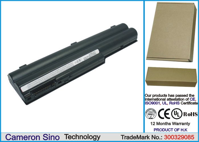CS kannettavan akku Fujitsu FMVNBP123 4400mAh