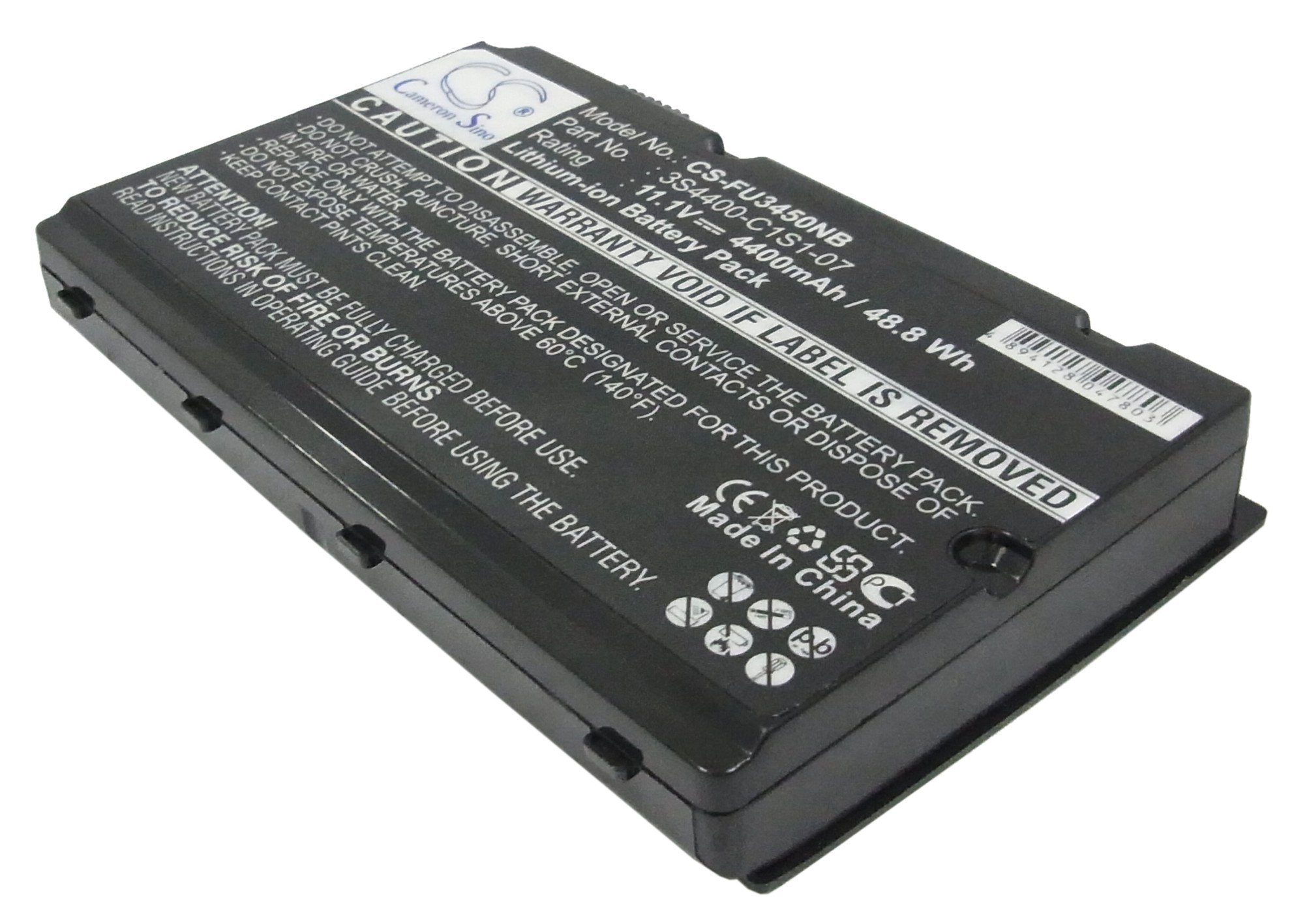 CS sülearvuti aku Fujitsu 3S4400-C1S1-07 4400mAh