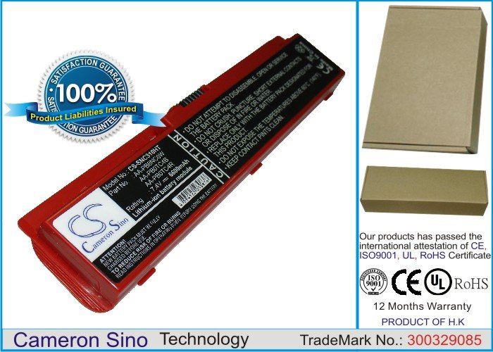 CS laptop battery Samsung AA-PB0TC4B, AA-PB8NC6W, AA-PB0TC4R 6600mAh