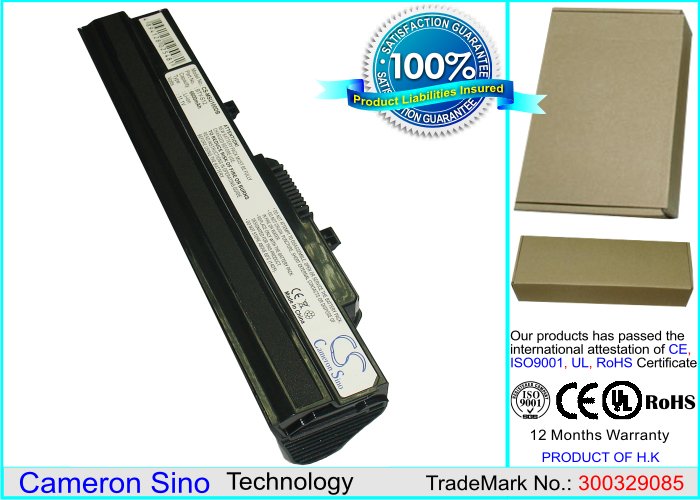 CS klēpjdatoru akumulatoru MSI BTY-S11, BTY-12 6600mAh