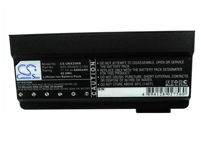 CS aккумулятор для лаптопa Uniwill X20-3S4400-C1S5, X20-3S4000-S1P3, X20-3S4400-G1L2 4400mAh