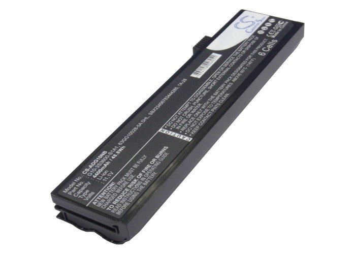 CS klēpjdatoru akumulatoru ADVENT G10-3S3600-S1A1, SBX23456783444285, G10-3S4400-S1A1 4400mAh